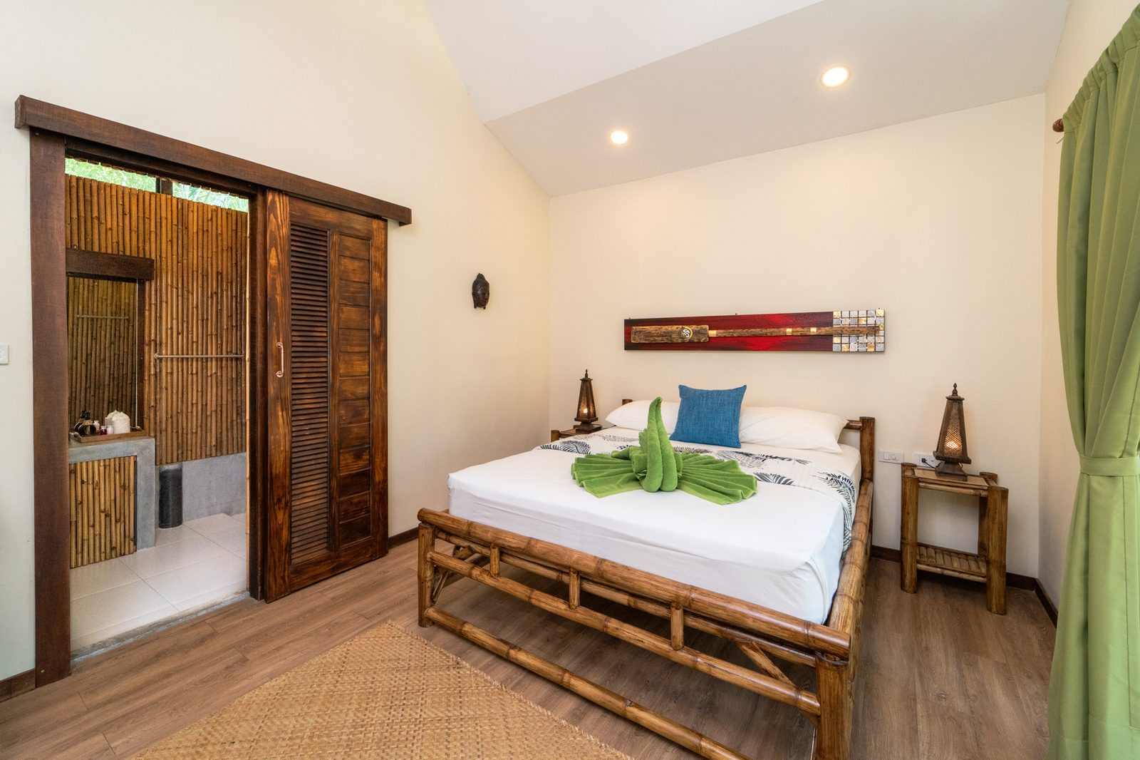 Bamboo Chalet Interior